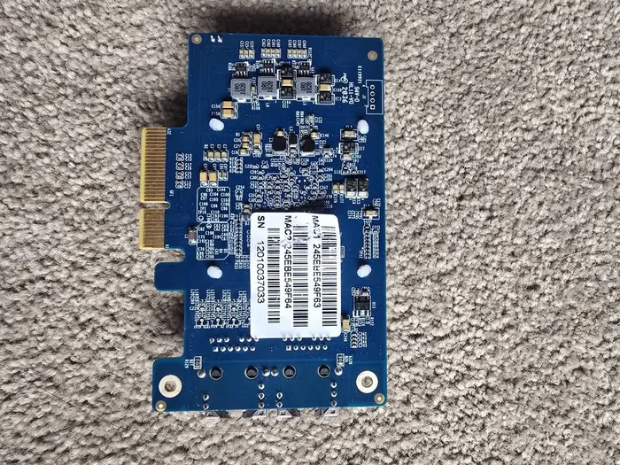 QNAP QXG-10G2T — Dual-Port 10GbE (RJ45) Expansion Card